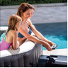 Надувной СПА-бассейн INTEX 28458 Jet and Bubble Deluxe
